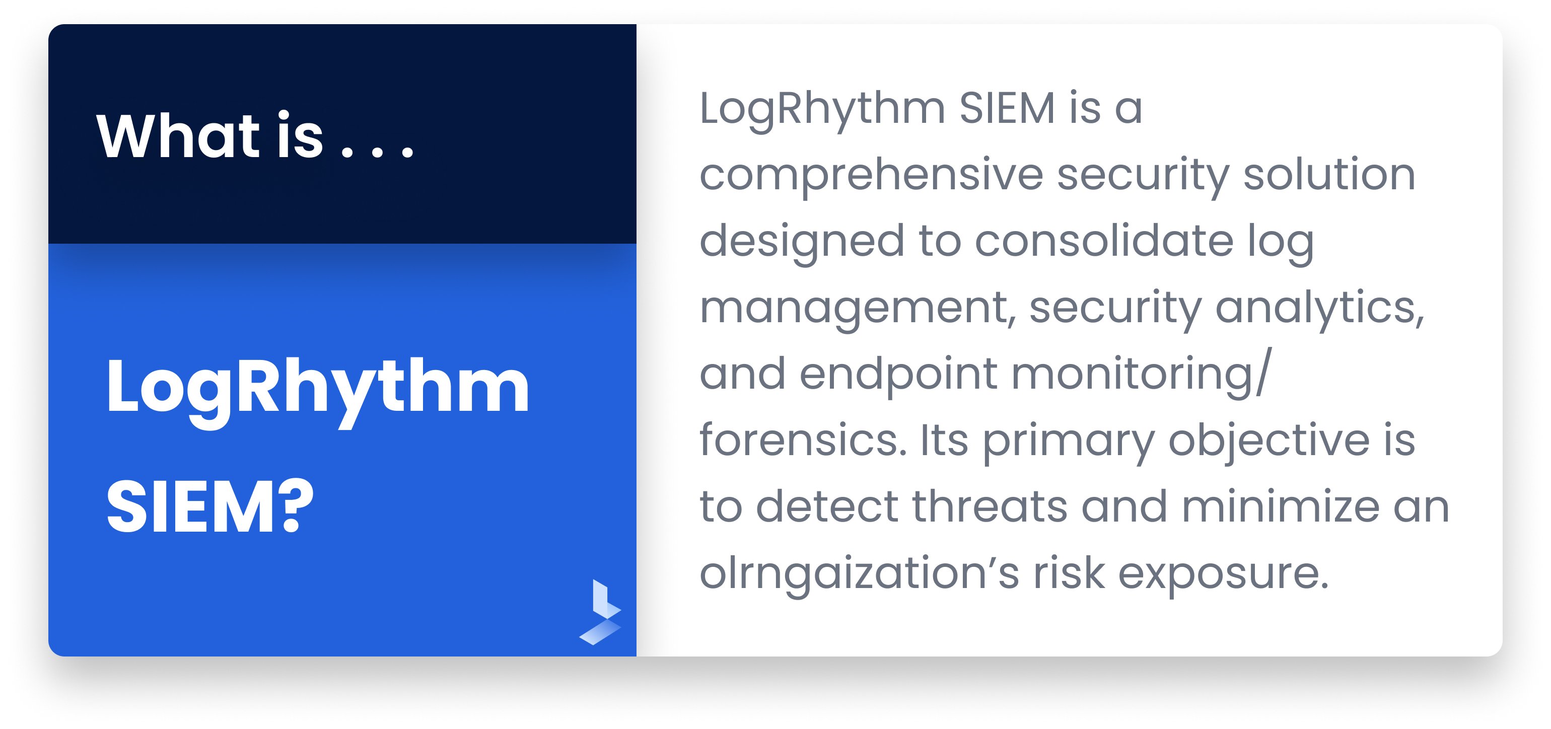 What Is LogRhythm SIEM? | BitLyft Cybersecurity