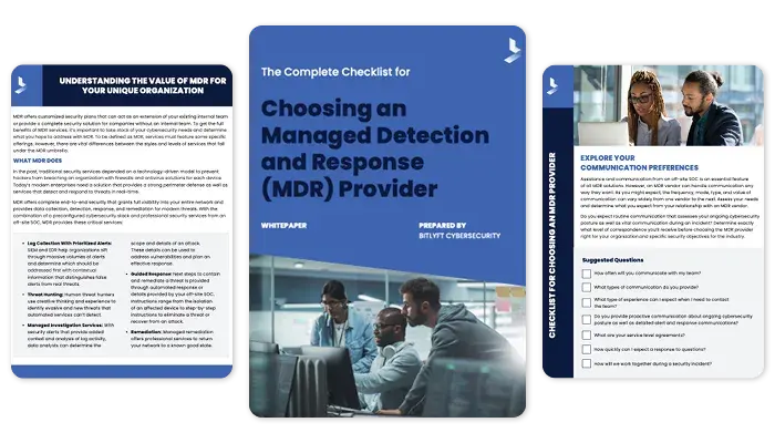 Discover Your Ideal MDR Provider Image